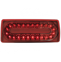 Pilotos Led Mercedes Benz Clase G W463  Rojo/Clear