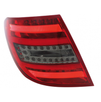 Led Pilotos Traseros Mercedes Benz C-Klasse W204 T-Modell 06-10_Rojo/Ahumados