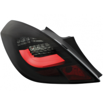 Pilotos Led Opel Corsa D 06-08 3t Negro/Ahumado