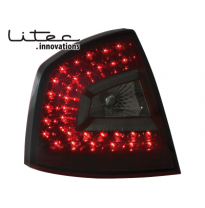 Pilotos Led Litec Skoda Octavia 1z Lim. 04-11 Rojo/Ahumado