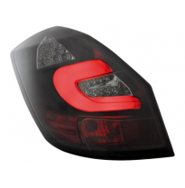 Pilotos Led Skoda Fabia 5j 07+ Negro/Ahumado