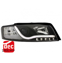 Faros Luz Diurna D-Lite Audi A4 8e Negro