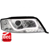 Faros Luz Diurna D-Lite Audi A6 4b 97-00 Cromado