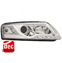 Faros Luz Diurna D-Lite Audi A6 4f Hid Cromado
