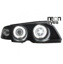 Angel Eyes Bmw E46 Lim. 98-01 2 Ccfl Negro