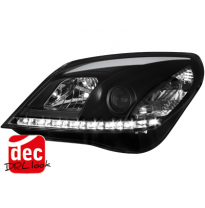 Faros Luz Diurna Opel Astra H 04-09  Negro