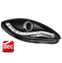Faros Luz Diurna Seat Leon 1p 09+ Negro