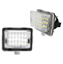 Luz De Matricula Led Mercedes-Benz W204, W212, W221