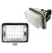 Luz De Matricula Led Mercedes Benz W204, W212,C216, C207, W221 12+