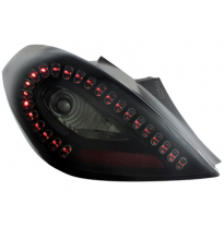Pilotos Led Opel Corsa D 06-10 3t  Negro/Ahumado