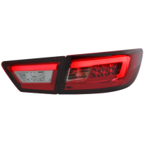 Pilotos Led Renault Clio Iv 2013+  Rojo/Rojo