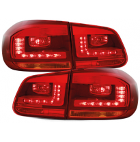 Pilotos Led Vw Tiguan 11+_ Rojo/Claro