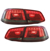Pilotos Led Vw Passat 3c Gp Limousine 2011+ _ Rojo/Ahumado