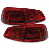 Pilotos Led Vw Passat 3c Gp Variant 2011+ _ Rojo/Ahumado