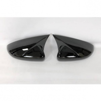 Cubre Espejos Volkswagen Golf 6 R20 Negro Brillante Plástico ABS