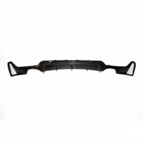 Difusor Trasero Bmw F32 / F33 / F36 Carbono 2 Salidas Simples - Fibra De Carbono