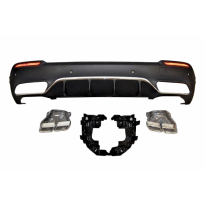 Difusor Trasero Mercedes X253 2015-2019 Look Amg - Plástico Abs