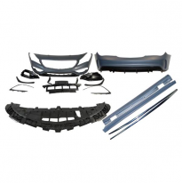 Kit Carrocería Mercedes W117 2016-2018  Lci 4p / Sw Look Amg A45 Ii - Plástico Abs