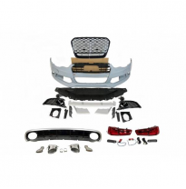 Kit De Carrocería Audi A6 C7 Sedan 2011-2014 Look RS6 fabricado en: Plástico ABS