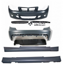 Kit De Carrocería Bmw E81 3p Look M-Tech Lavafaros - Plástico Abs