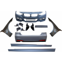 KIT DE CARROCERIA BMW F30 M-TECH CON ALETAS  - Kit Carrocería Plástico ABS