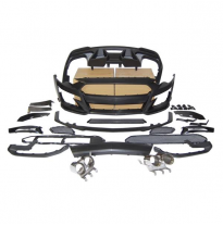 Kit De Carrocería Ford Mustang 2018+ Look Gt500 - Plástico Abs