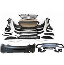 Kit De Carrocería Mercedes W205 2014-2018 Coupe Look C63 Plástico ABS