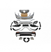 Kit De Carrocería Mercedes X253 Glc Look Amg - Plástico Abs