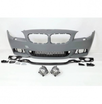 Paragolpes Delantero Bmw F10/F11/F18 10-16 Look M-Tech Antinieblas Plástico Abs