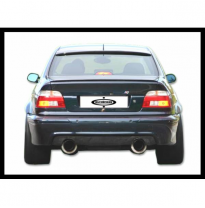 Paragolpes Trasero BMW E39 95-03 M5 Doble Salida Fibra de vidrio