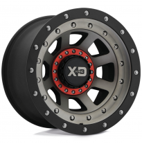 LLANTA ALUMINIO XD FMJ CARA ANTRACITA NEGRO SATINADO 9 x 17 Et:-12  5 x 127/139,7 78,1