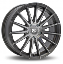 LLANTA ALUMINIO RACER MONZA GRIS CARA PULIDA 7,5 x 17 Et:40  5 x 112 73,1