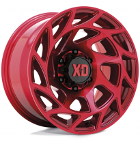LLANTA ALUMINIO XD ONSLAUGHT ROJO 9 x 17 Et:-12  6 x 139,7 106,1