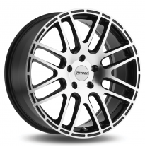 LLANTA ALUMINIO PETROL P6A NEGRO CARA PULIDA 8 x 19 Et:40  5 x 112 72,1