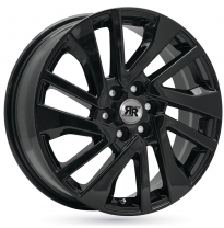 LLANTA ALUMINIO RACER R-01 NEGRO 7 x 18 Et:45  6 x 114,3 66,1
