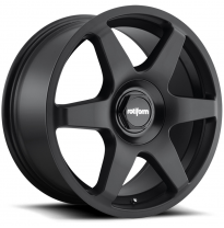 LLANTA ALUMINIO ROTIFORM SIX NEGRO MATE 8,5 x 18 Et:35  5 x 100/112 66,6