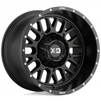 LLANTA ALUMINIO XD SNARE NEGRO SATINADO 9 x 20 Et:0  5 x 127/139,7 78,1