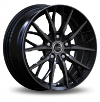 LLANTA ALUMINIO INFINY SPIKE NEGRO BRILLANTE PULIDO NEGRO 7,5 x 17 Et:43  5 x 100 73,1