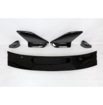 Alerón Honda Civic 2020 look Type R Negro brillante Plástico ABS