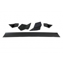 Alerón Honda Civic Mk10 2016-2021 look Mugen Carbon Plástico ABS