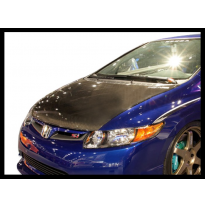 Capó Carbono Honda Civic '06 Coupe Fibra de Carbono