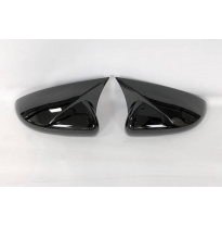 Cubre Espejos Volkswagen Golf 6 R20 Negro Brillante Plástico ABS