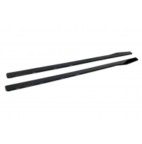 Difusor Taloneras Mercedes W205 2015+ Look AMG Negro Brillante Plástico ABS