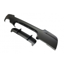 Difusor Trasero BMW E92 / E93 look M Performance 1 Salida Doble Plástico ABS
