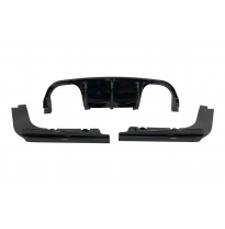Difusor Trasero BMW E92 / E93 Look M3 Brillante Negro Plástico ABS