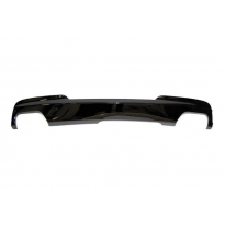 Difusor Trasero BMW F10 / F11 12-16 2 Salidas doble Brillante Negro Plástico ABS