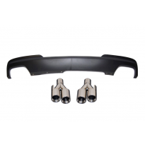 Difusor Trasero BMW F10/F11 10-16 Look M-Tech ABS Colas Plástico ABS