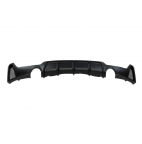 Difusor Trasero BMW F32 / F33 / F36 Look M Performance 2 Salidas Plástico ABS