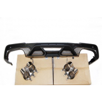 Difusor Trasero Ford Mustang 2018+ look GT500 Plástico ABS