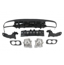 Difusor Trasero Mercedes W205 Coupe 2019+ Look E53 ABS Plástico ABS